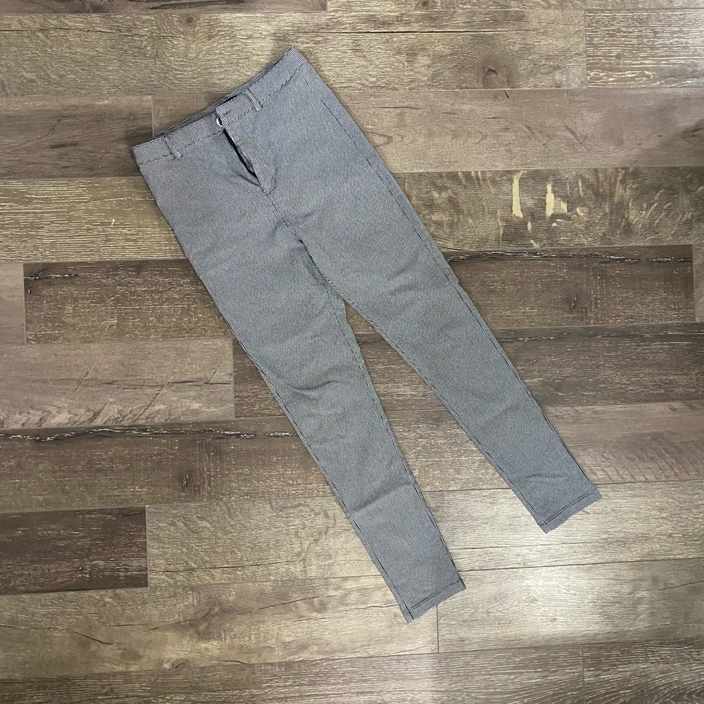 Plaid skinny pants!